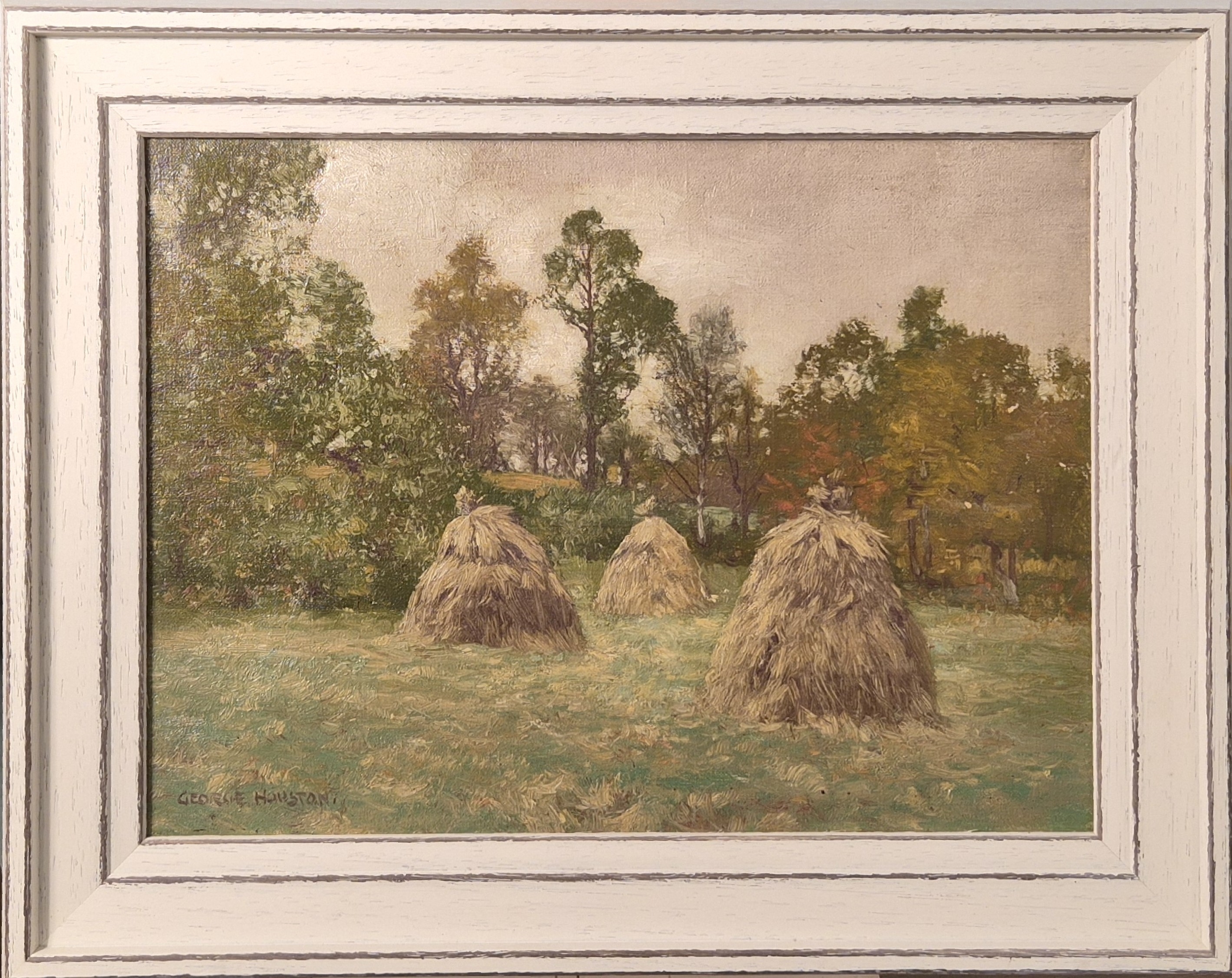 George Houston | Haystacks | MutualArt