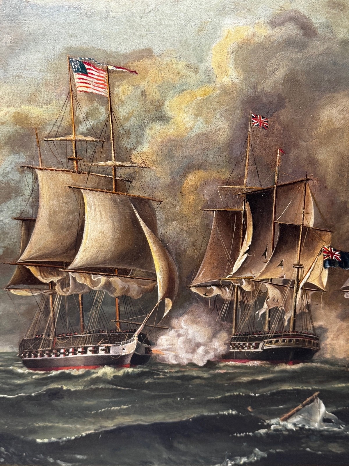 Thomas Buttersworth | USS Constitution Captures HMS Cyane & HMS Levant ...