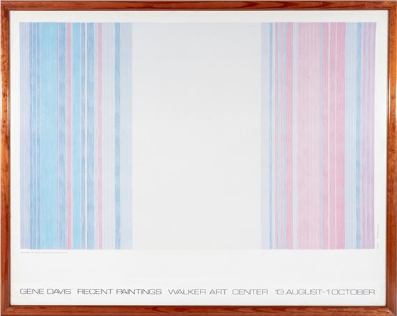 Gene Davis | Sinbad’s Dagger (1977) | MutualArt