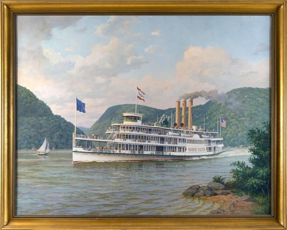 The Robert Fulton steamboat - William G. Muller