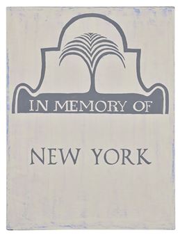 In Memory of New York - Claudia Hart