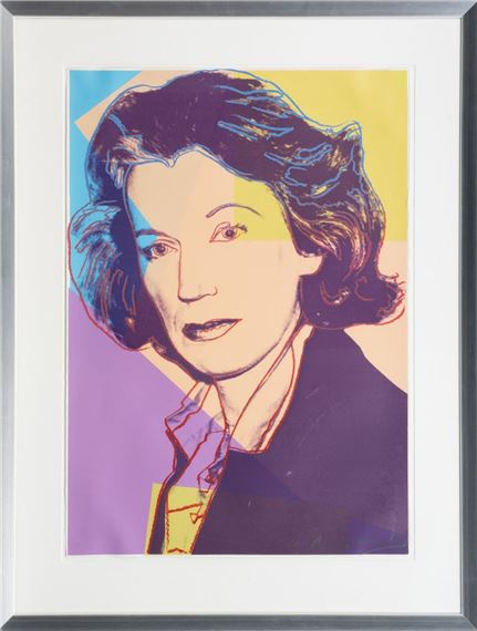 Andy Warhol | Mildred Scheel (1980) | MutualArt