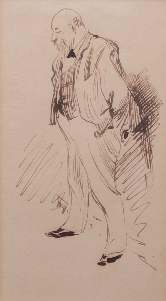 Arthur Rackham | Full Length Portrait of a Gentleman | MutualArt
