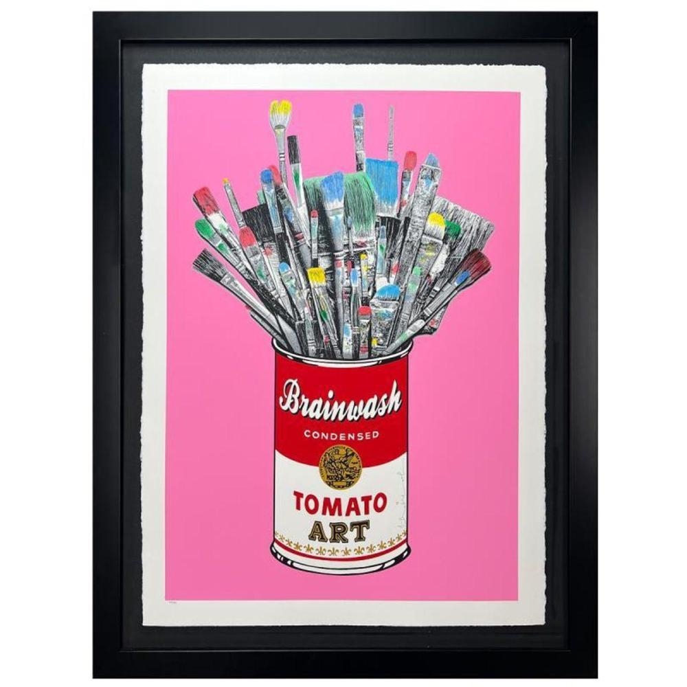Mr. Brainwash | Tomato Pop (Pink | MutualArt