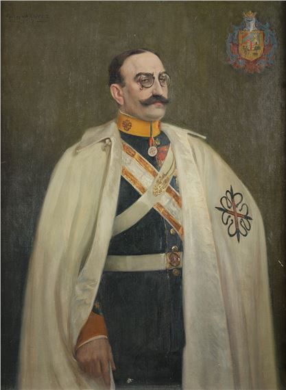 Portrait of Mariano de Foronda y González Bravo - Carlos Vazquez Ubeda