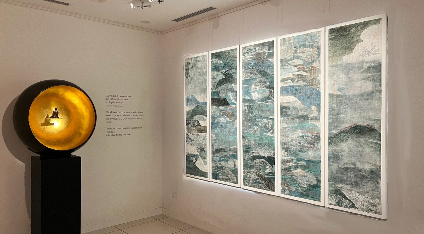 Satish Gupta: Icons/Elements at Sanchit Art