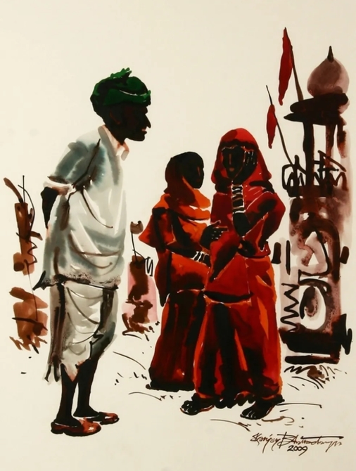 Oasis of the Wandering Mind at Sanchit Art