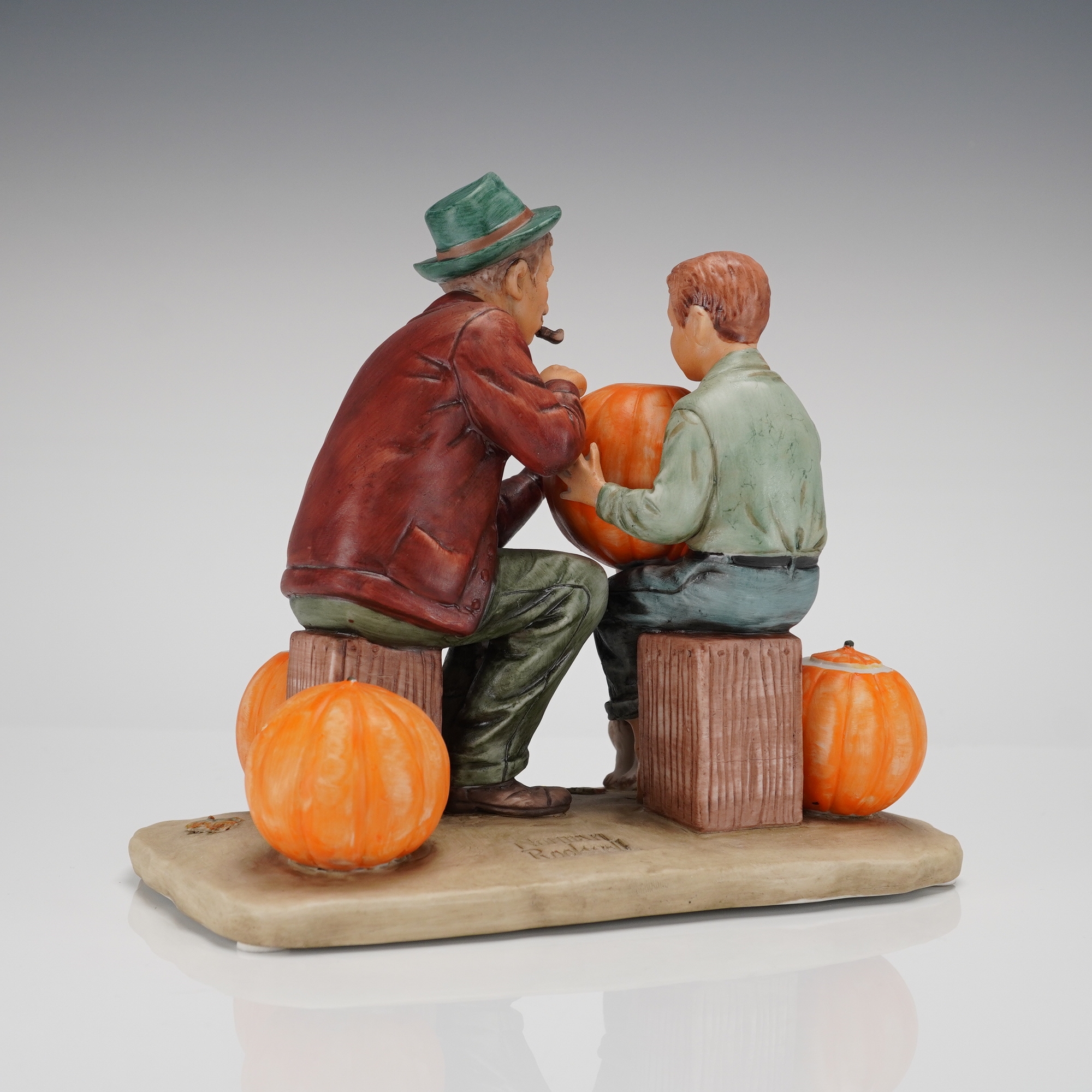 Norman Rockwell | Fall - Ghostly Gourds | MutualArt
