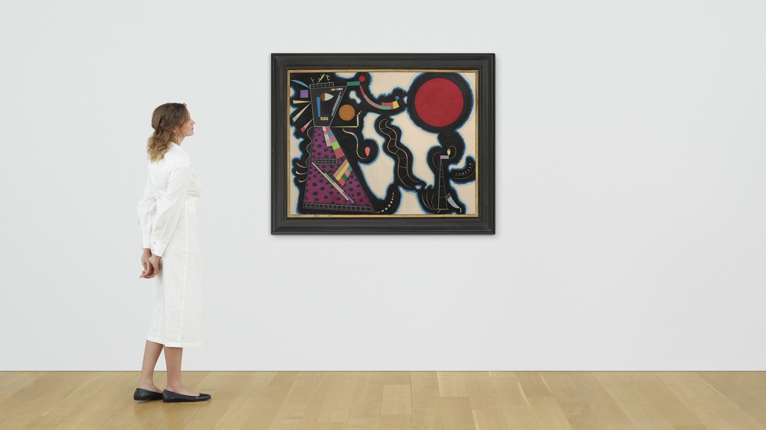 Wassily Kandinsky | Le rond rouge (1939) | MutualArt