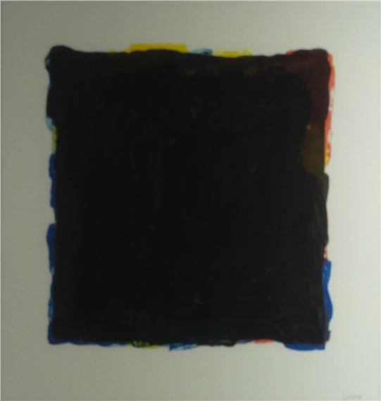 Sol LeWitt | Black Over Colors | MutualArt