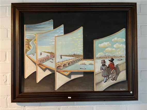Pierre Tilot (1925 - 2025) | Pushkin and Eugene Onegin | MutualArt
