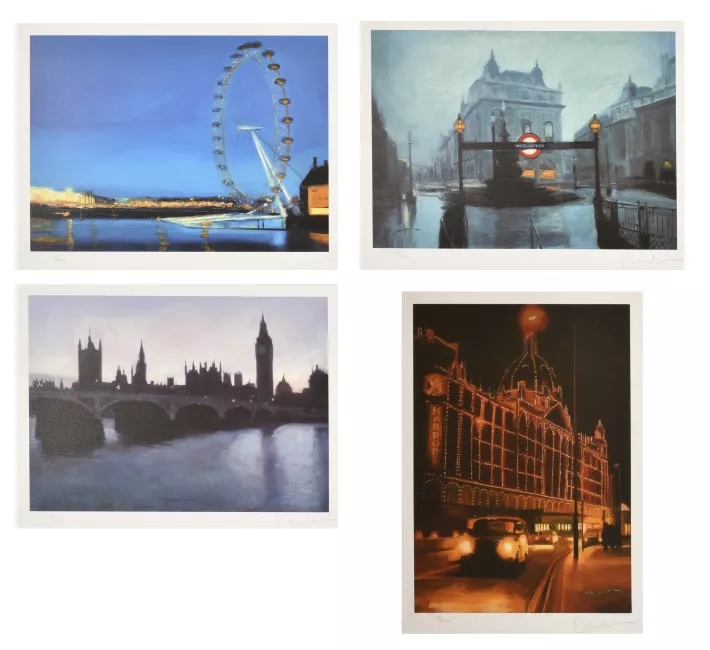 Reuben Colley | Impressions of London;The London Eye;Piccadilly Circus ...