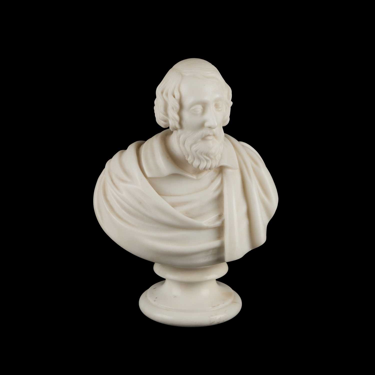 James Philip Papera | A 19TH CENTURY WHITE MARBLE BUST (19th Century ...