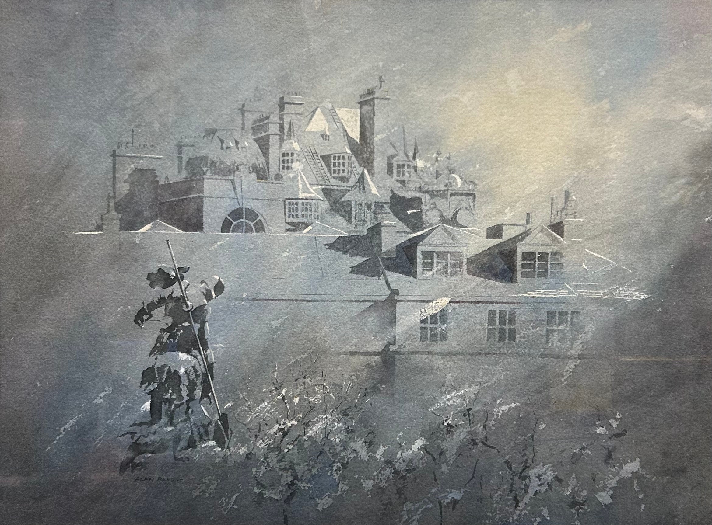 Alan Reed | an atmospheric architectural study of a stately house ...