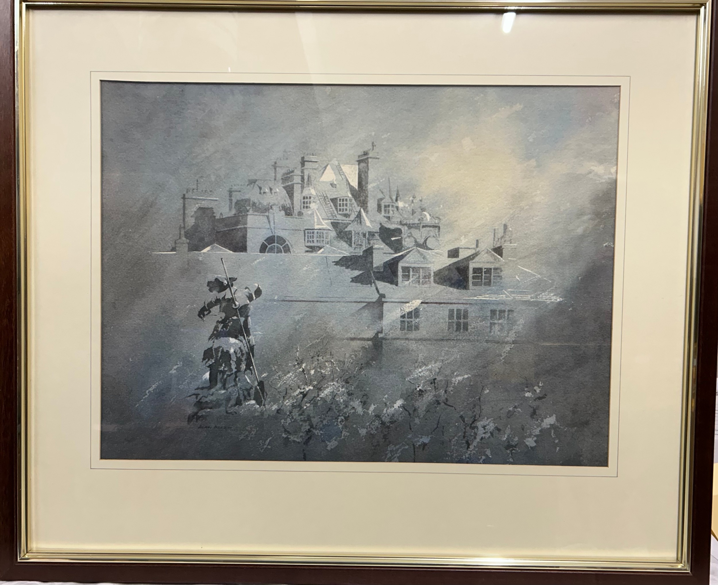 Alan Reed | an atmospheric architectural study of a stately house ...