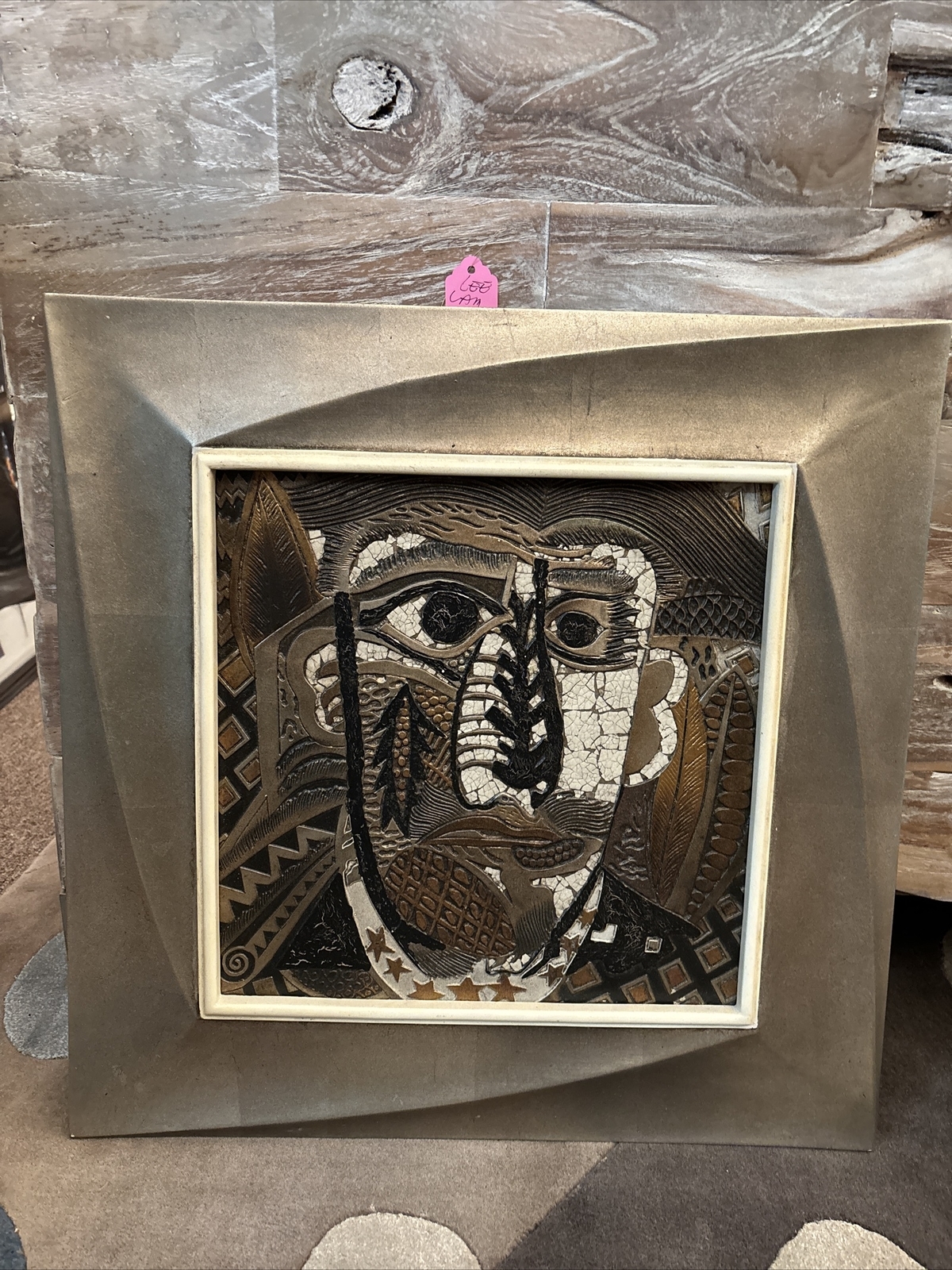 Lam Lee | Pair Of Mixed Media Art Modern Frame 20” Square (2024 - 2025 ...