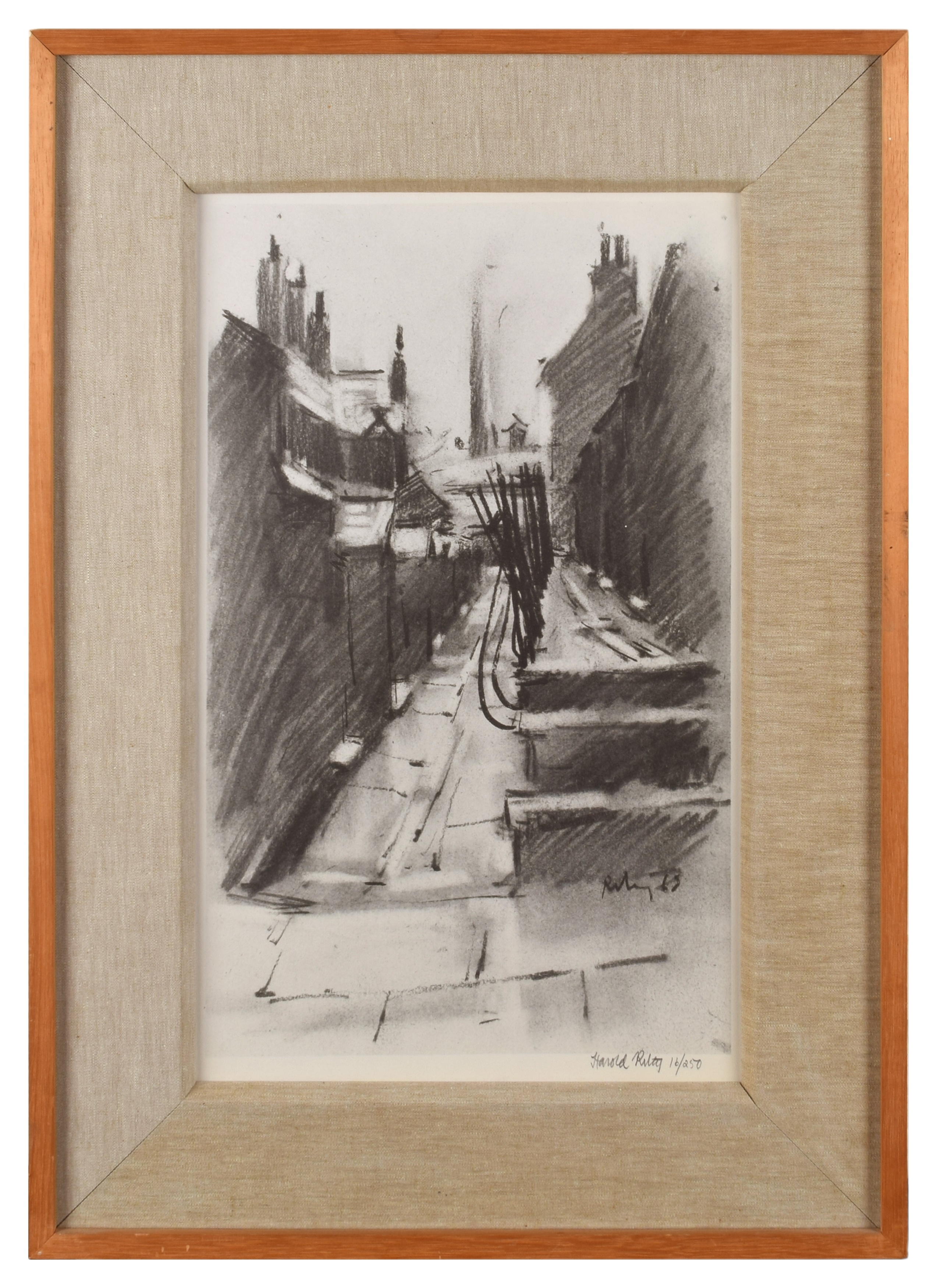 Harold Riley | Salford street scene | MutualArt