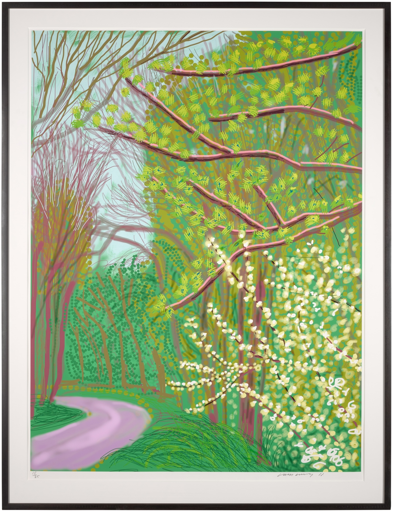 david-hockney-the-arrival-of-spring-in-woldgate-east-yorkshire-in