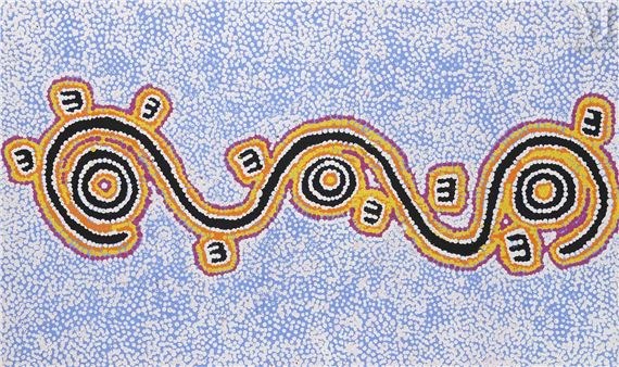 Janganpa Jukurrpa (Possum Dreaming - Paddy Japaljarri Stewart