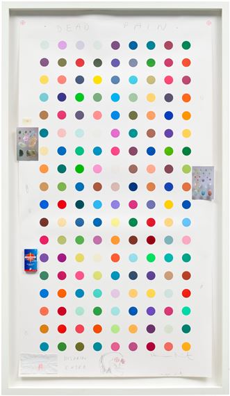 DEAD PAIN - Damien Hirst