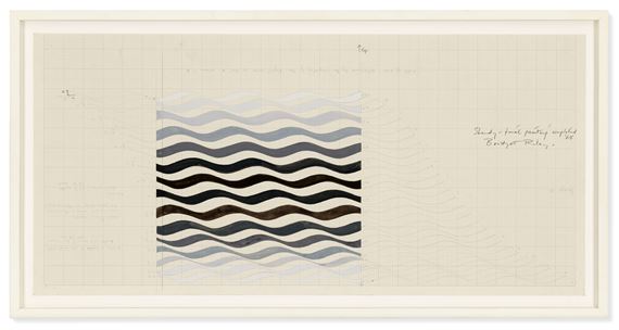 Bridget Riley | Study for Arrest Series (1965) | MutualArt