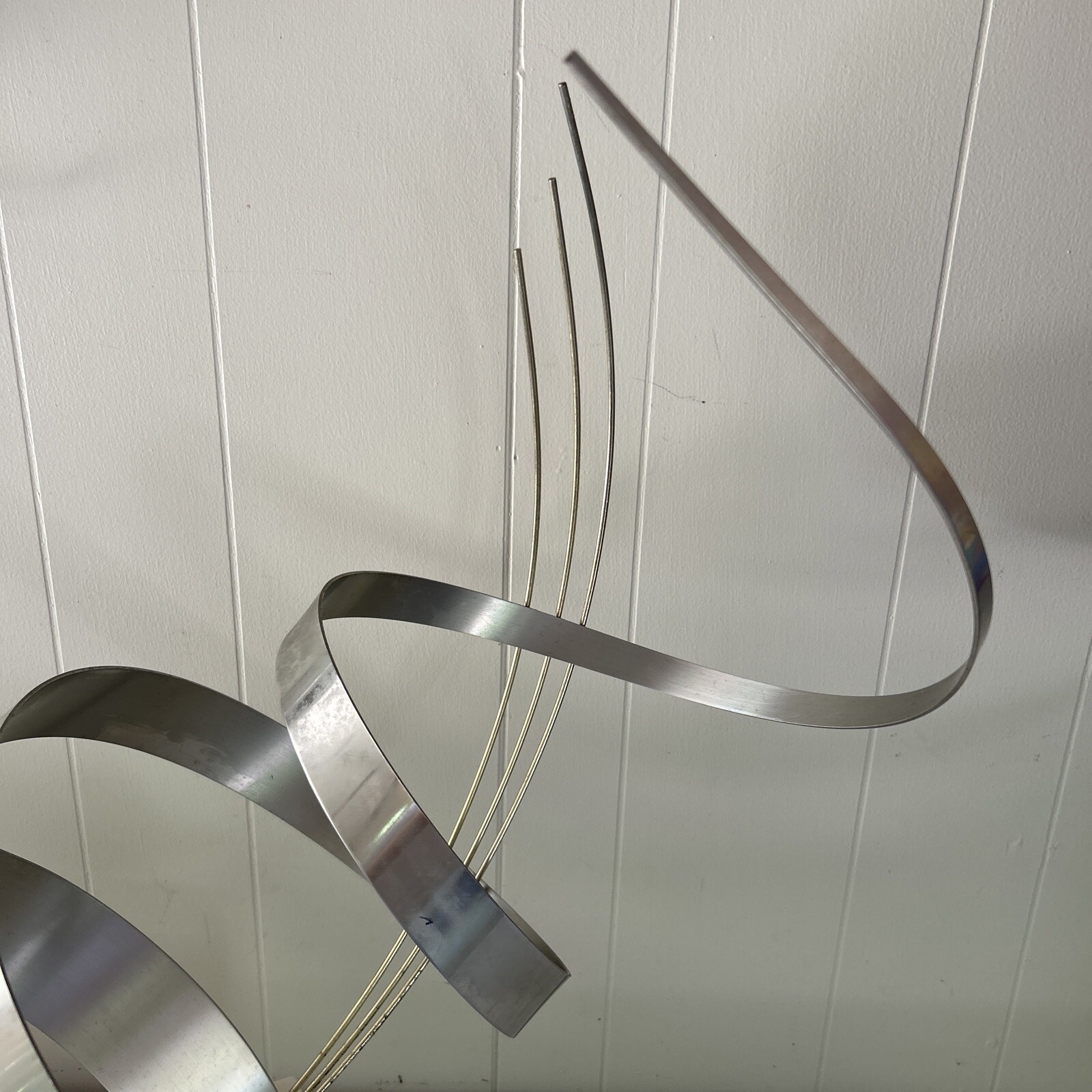 Curtis Jeré | Curtis Jere Sculpture Signed Ribbons Marble Base 1992 ...