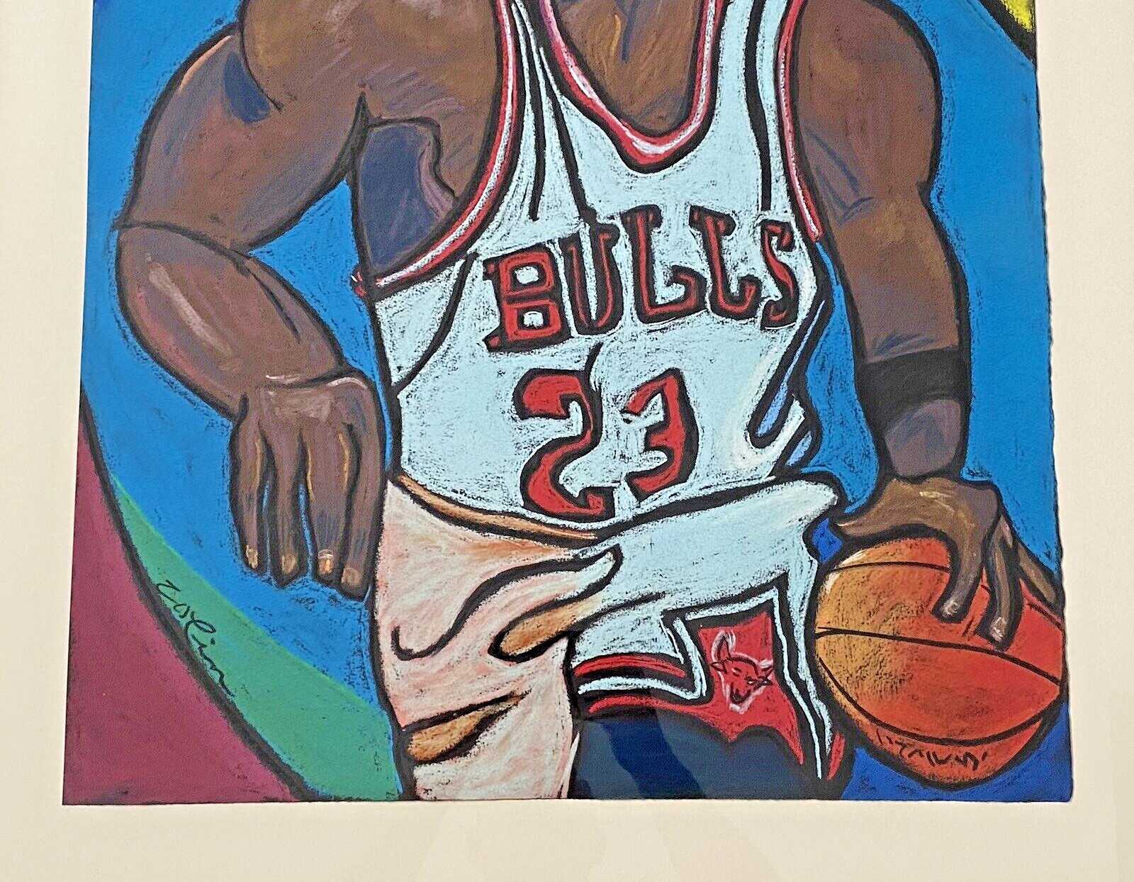 George Colin | Michael Jordan Chicago Bulls Basketball (1998) | MutualArt