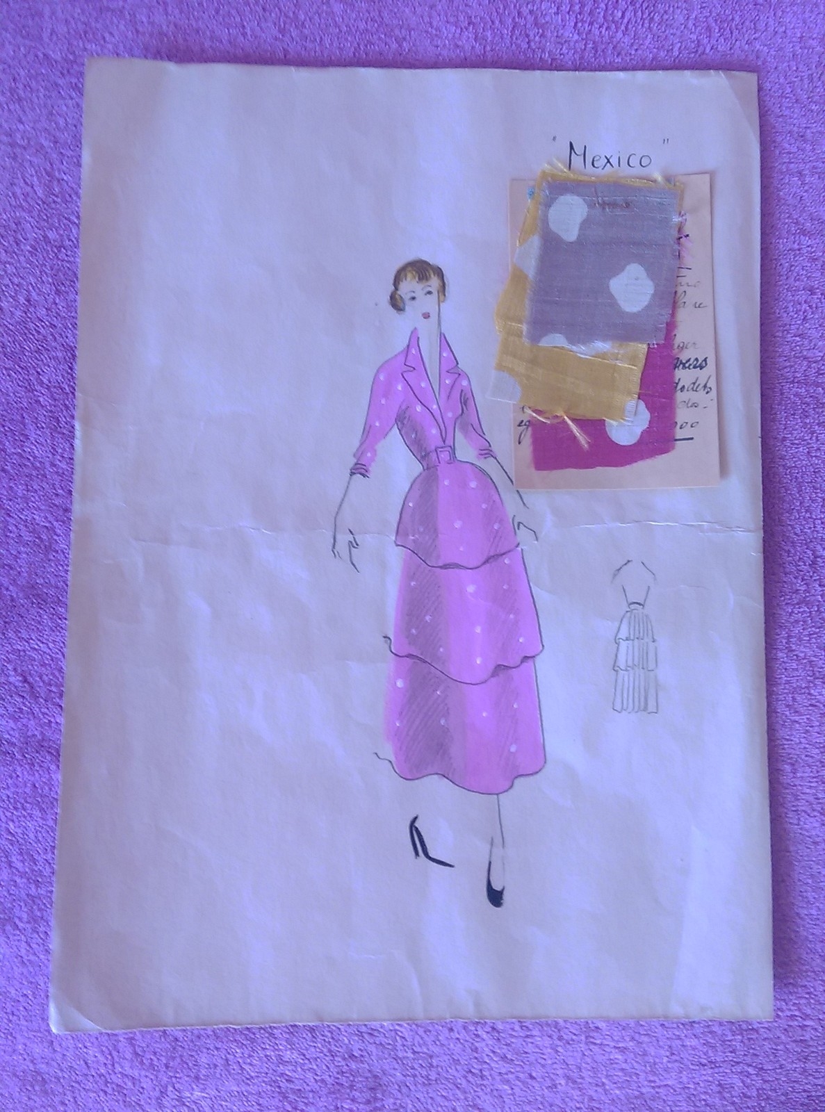 Maggy ROUFF | Drawing Original & Show Of Fashion Of Presigiosa And ...