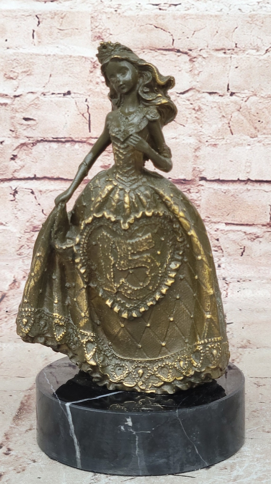 Jean Patoue | Hot Cast Bronze Sculpture Statue Teen Pageant Girl ...