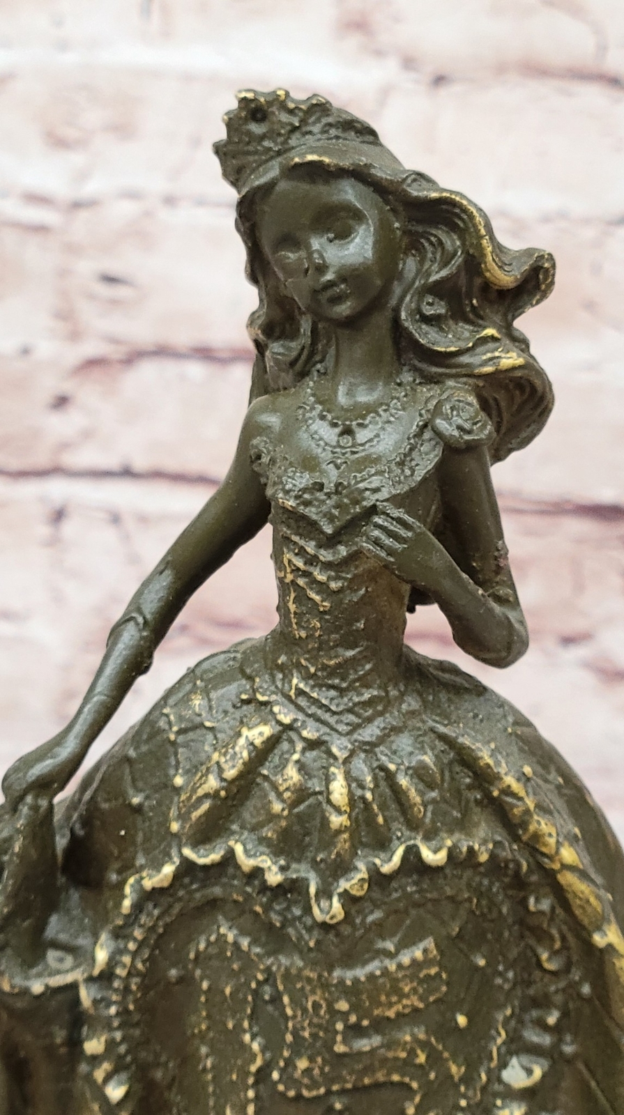 Jean Patoue | Hot Cast Bronze Sculpture Statue Teen Pageant Girl ...