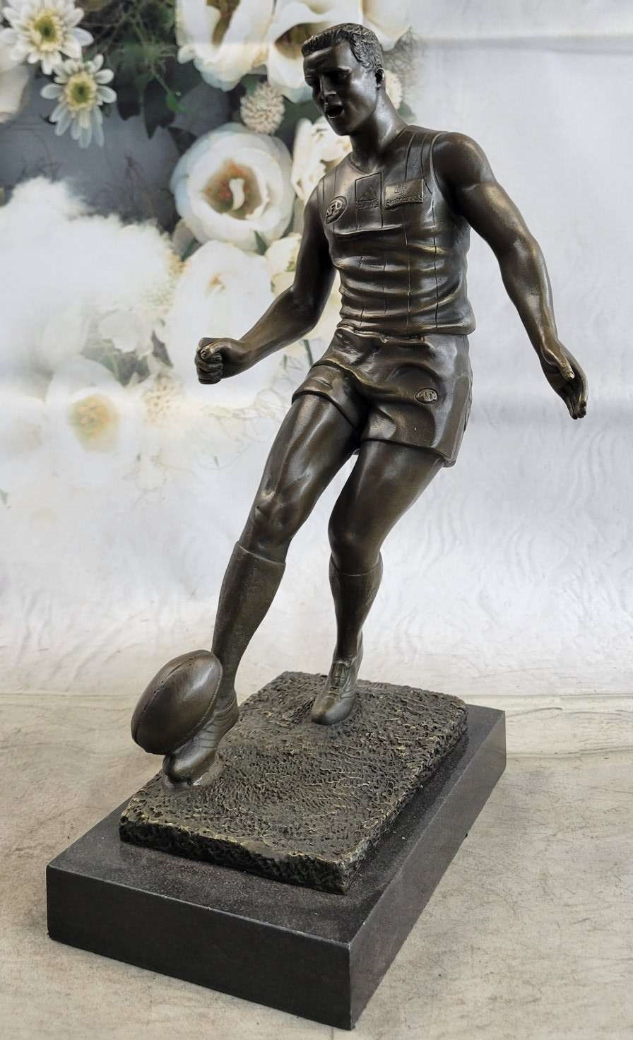 Miguel Fernando López (Milo) | Large Muscular Rugby Player Bronze ...