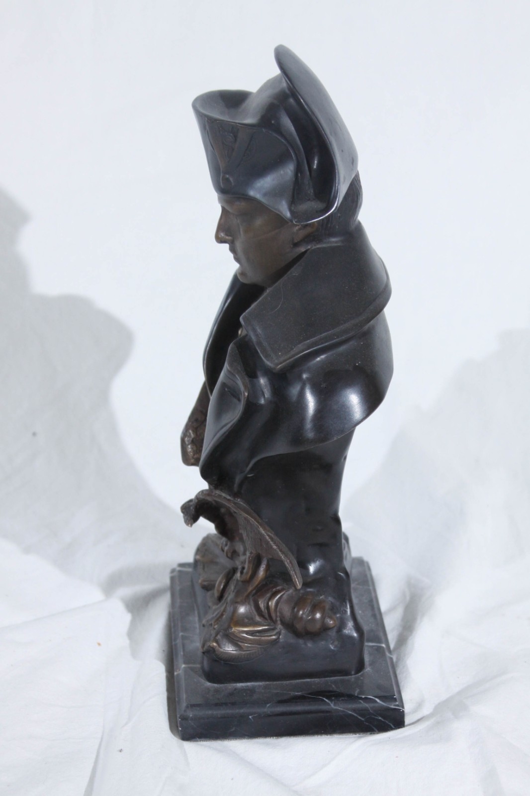 Lt Col. Ward | Antique Bronze Napoleon Bonaparte Bust sighned | MutualArt