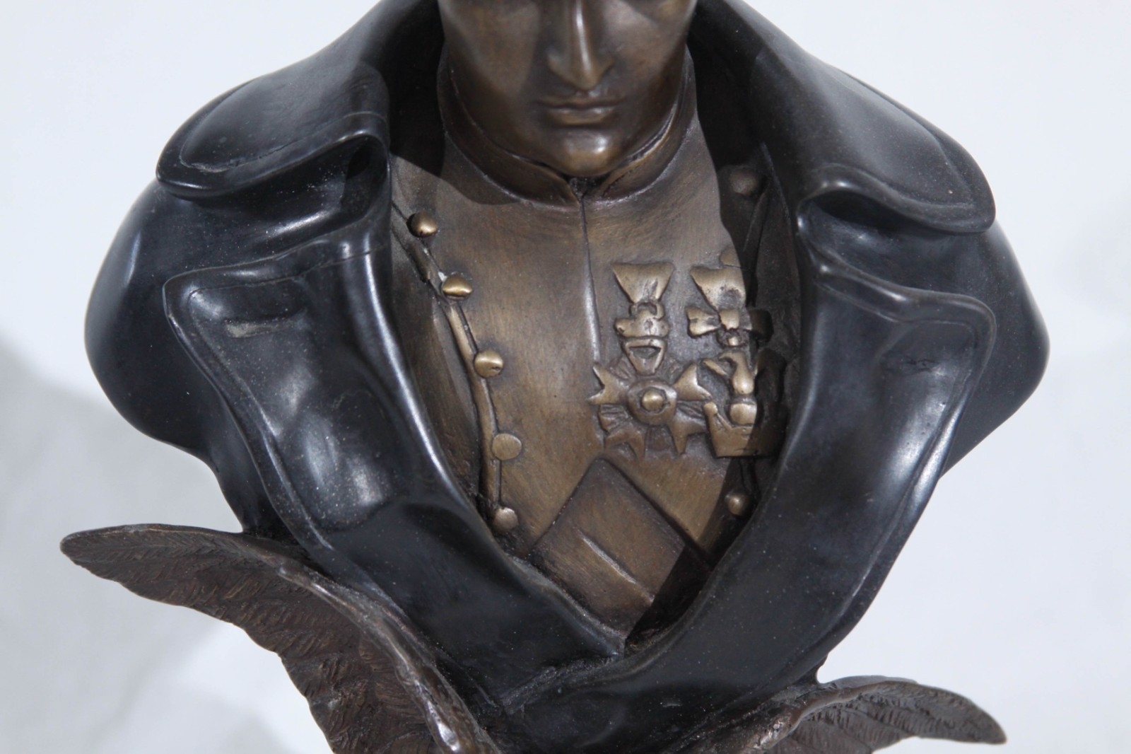 Lt Col. Ward | Antique Bronze Napoleon Bonaparte Bust sighned | MutualArt