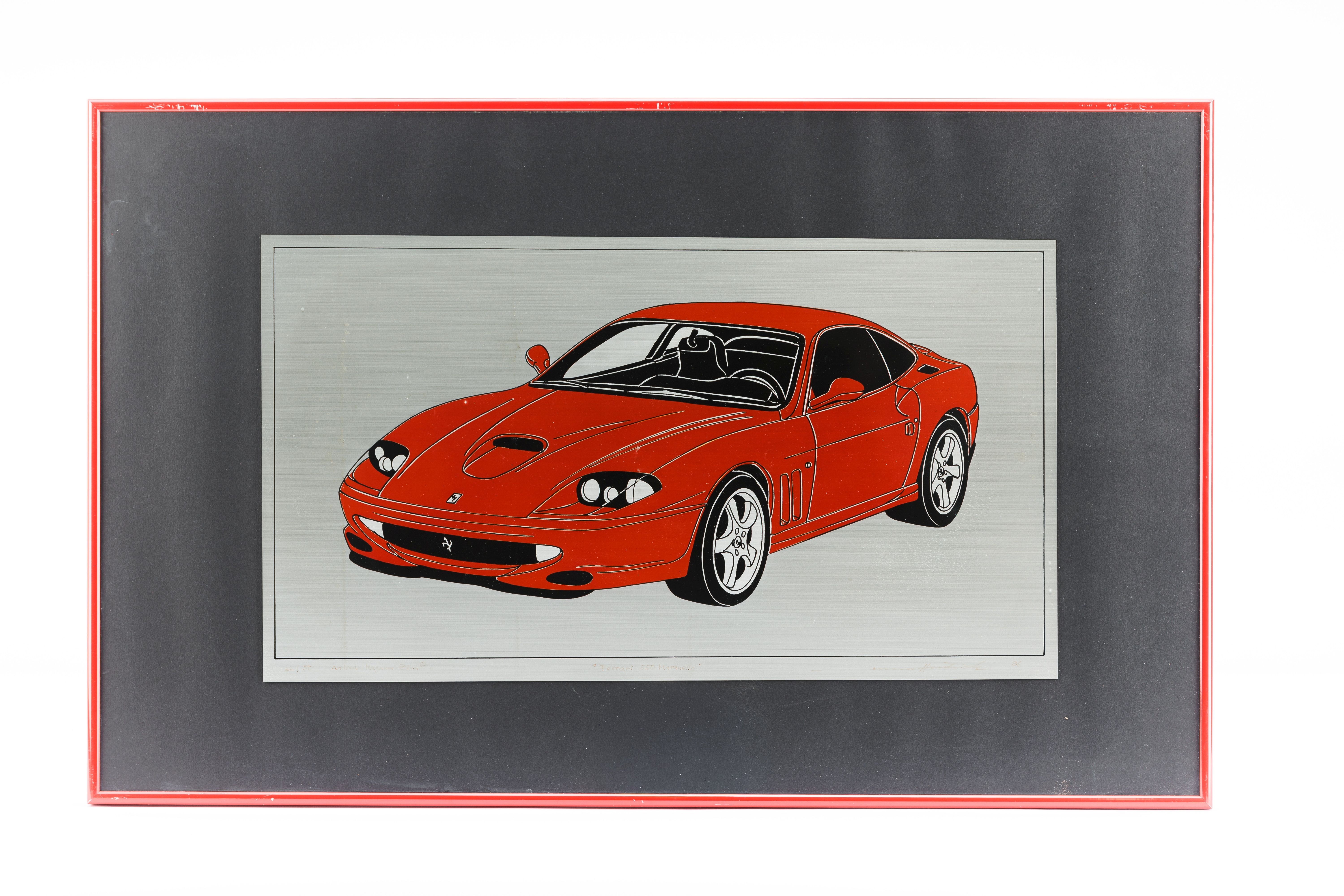 Andreas Henrich | A Ferrari F555 Maranello ,- A Ferrari 250 GTO,- A ...
