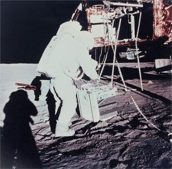 Conrad Charles | NASA Apollo XII 1969 Astronaut Alan Bean collecting ...