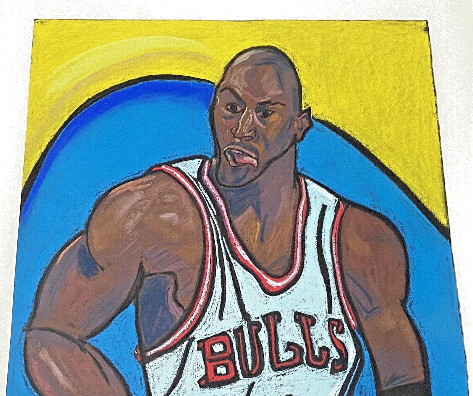 George Colin | Michael Jordan Chicago Bulls Basketball (1998) | MutualArt