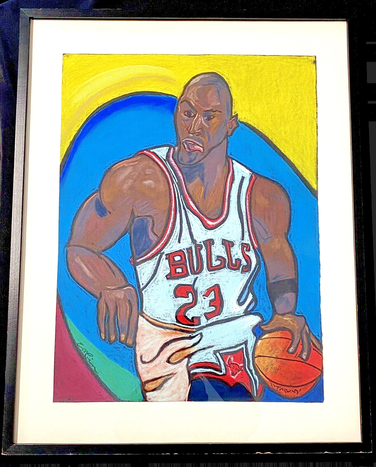 George Colin | Michael Jordan Chicago Bulls Basketball (1998) | MutualArt