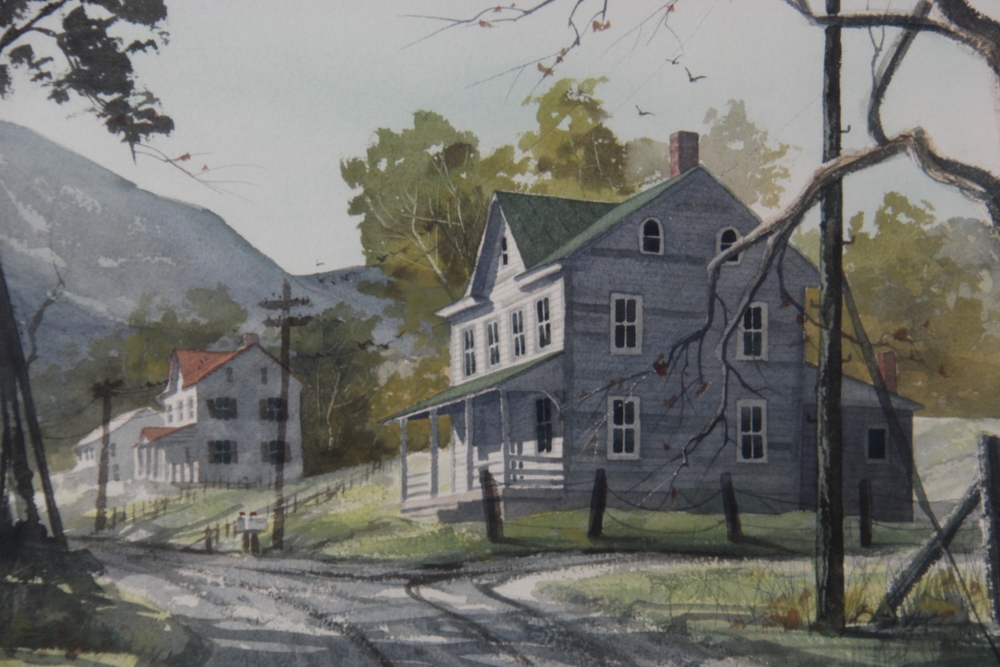 Craig Golden Meyers | Street View with Houses (20th century) | MutualArt