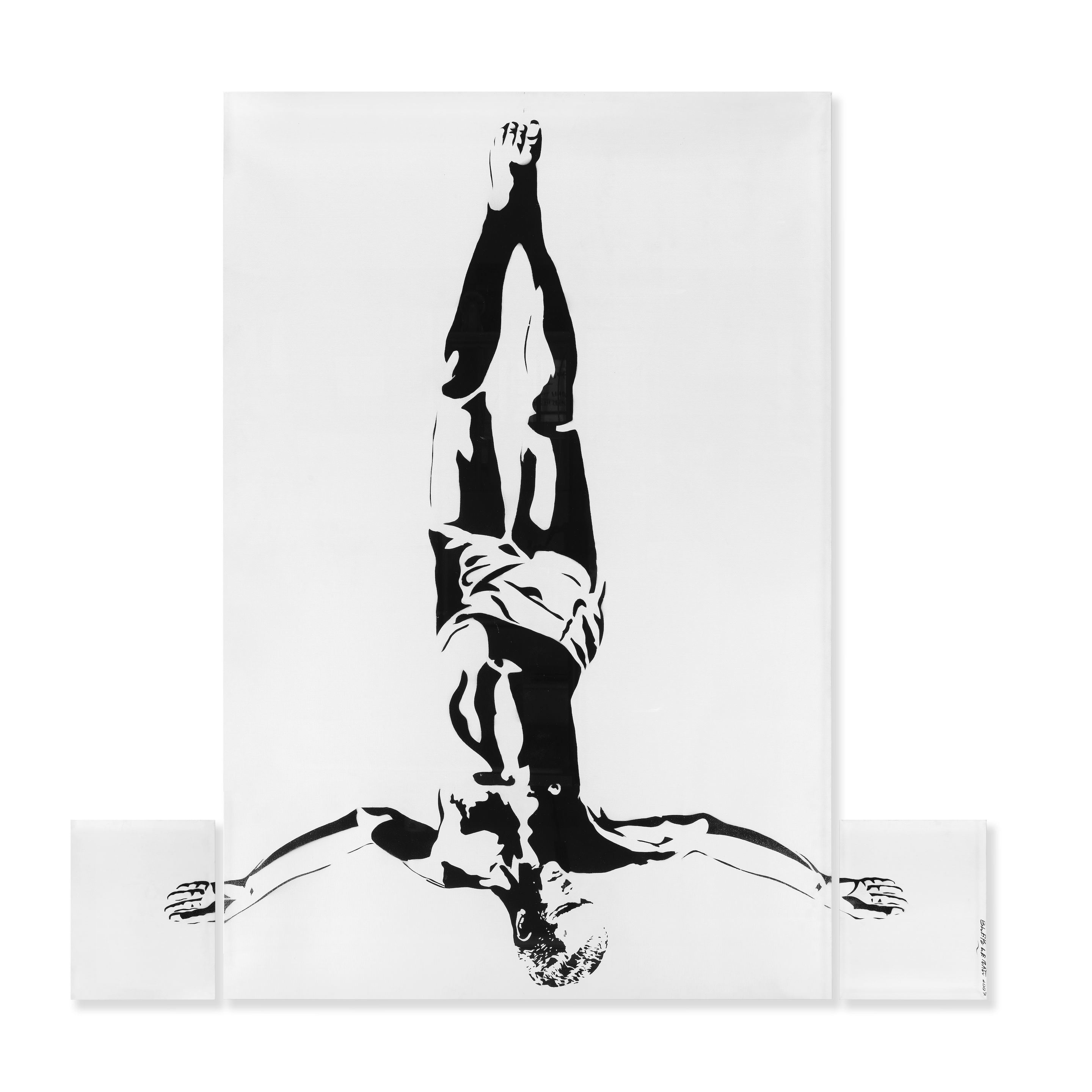Blek Le Rat | Antichrist (Inverted Christ (2007) | MutualArt