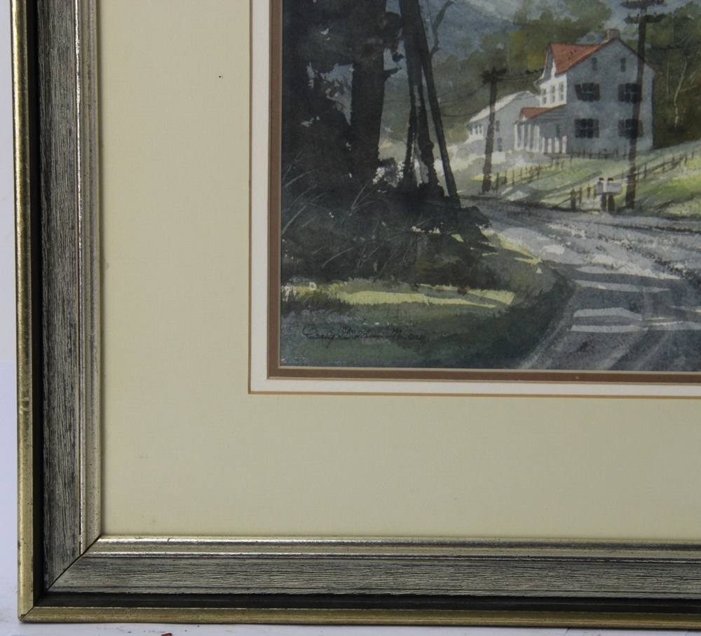 Craig Golden Meyers | Street View with Houses (20th century) | MutualArt