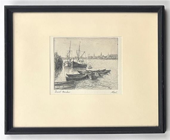 Albert Edel | Quiet Harbor | MutualArt