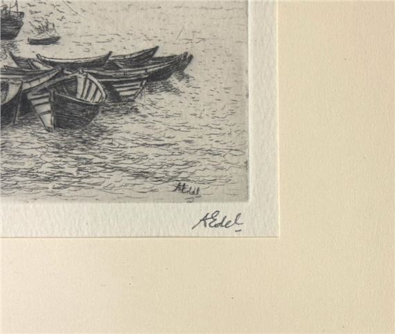 Albert Edel | Quiet Harbor | MutualArt