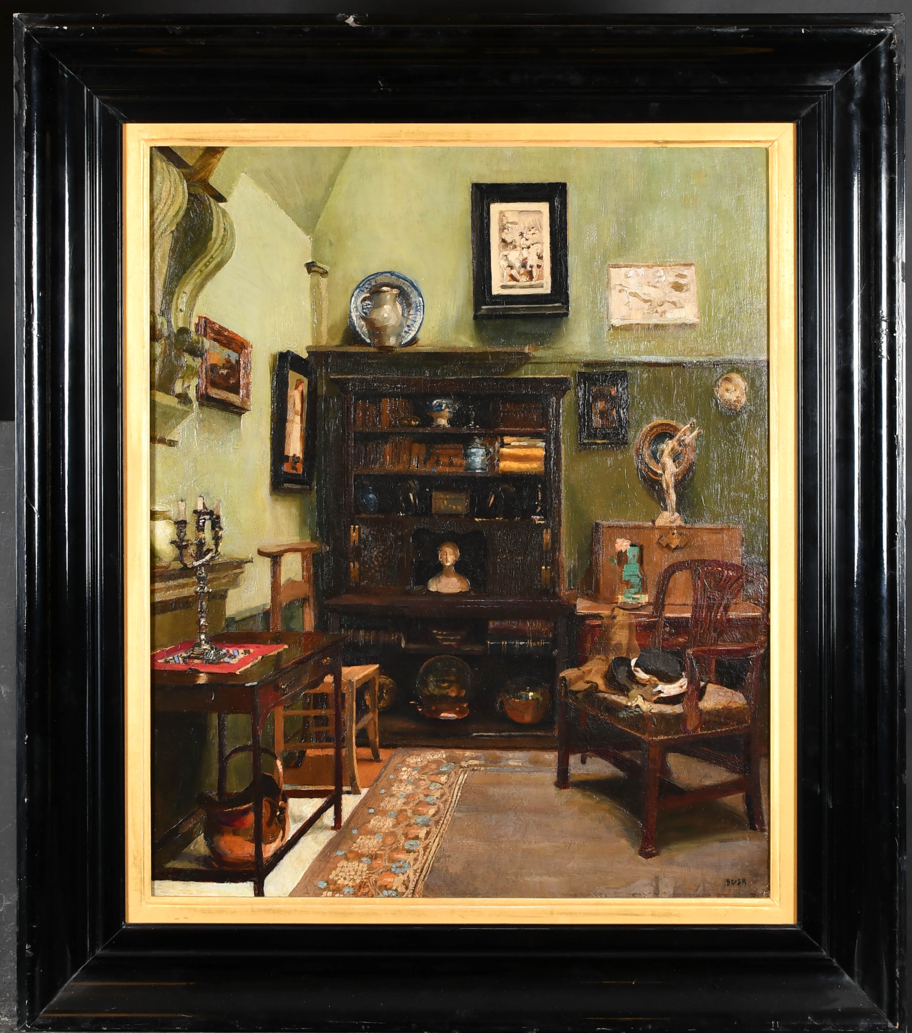 Harry Bush | Interior of Spean Cottage | MutualArt