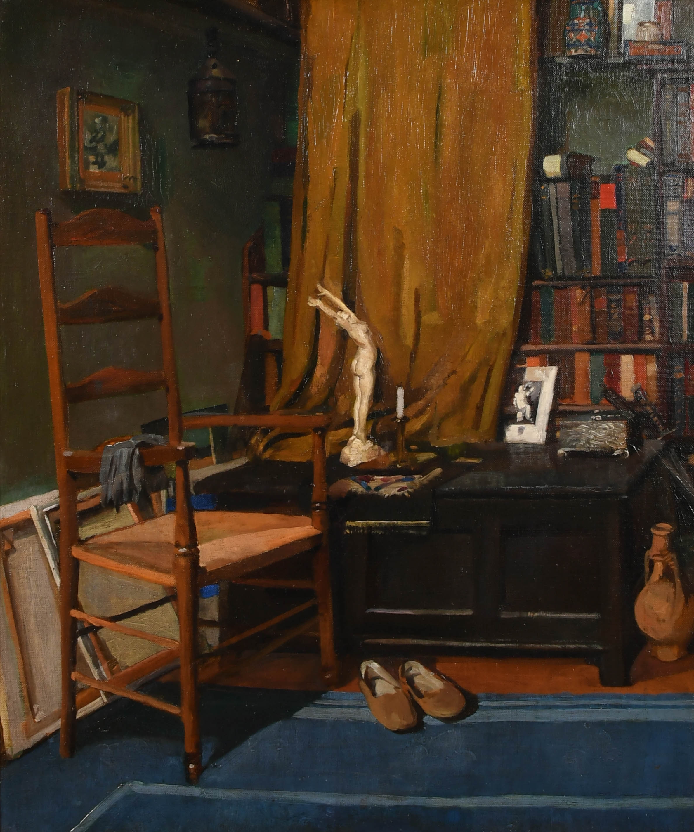 Harry Bush | Interior of Spean Cottage | MutualArt