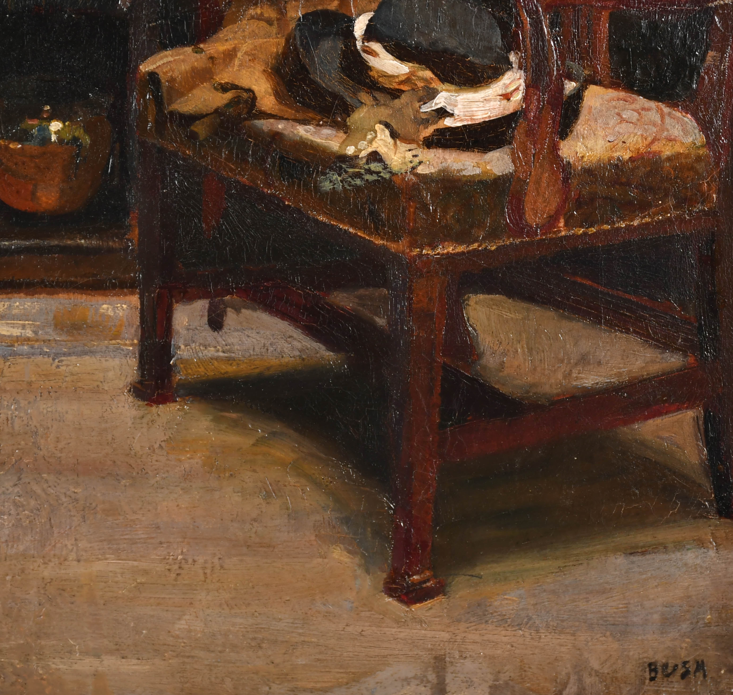 Harry Bush | Interior of Spean Cottage | MutualArt