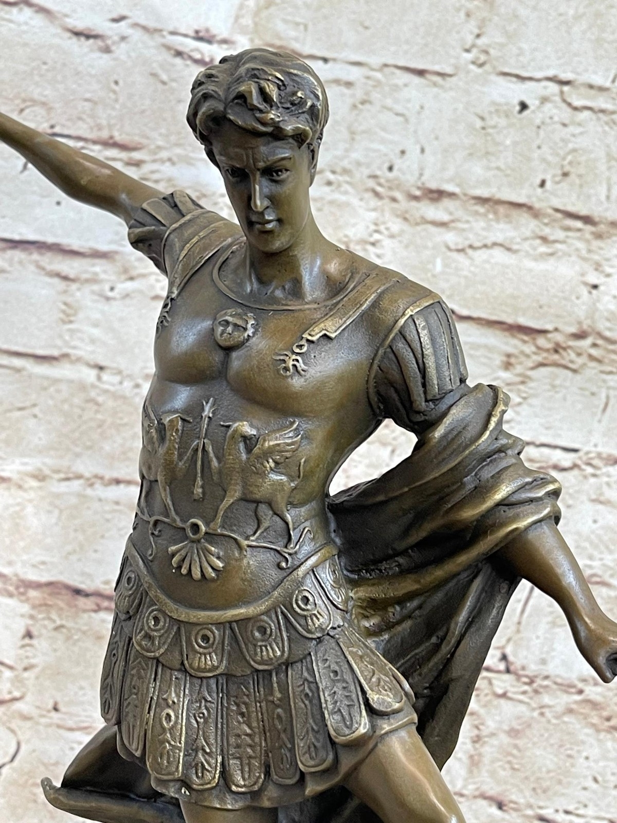 Guido Reni | Saint Michael Archangel and the Devil Bronze Sculpture ...