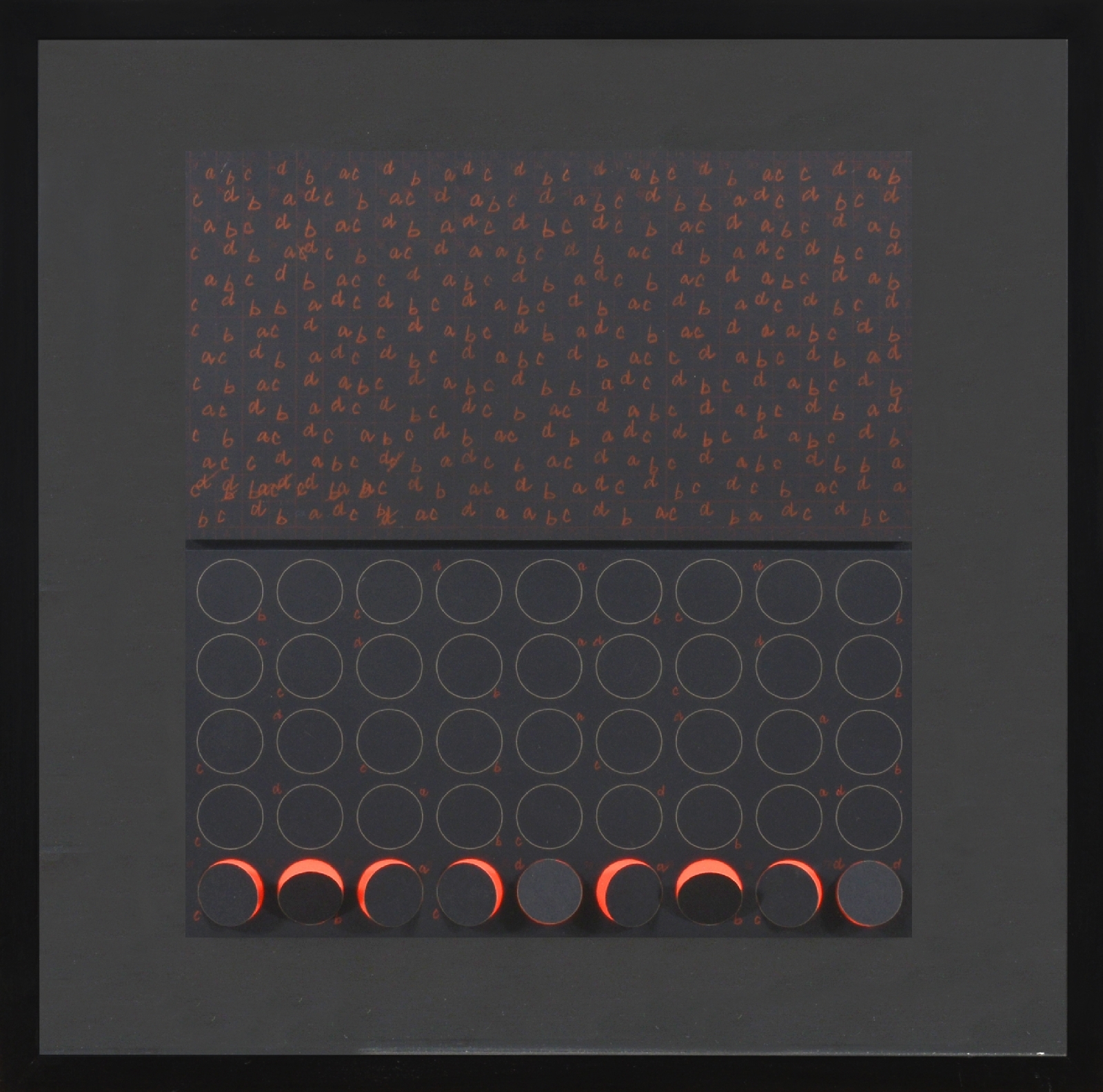 Claudio Rotta Loria | Light interference surface PC 1Nx9 cbac on red ...