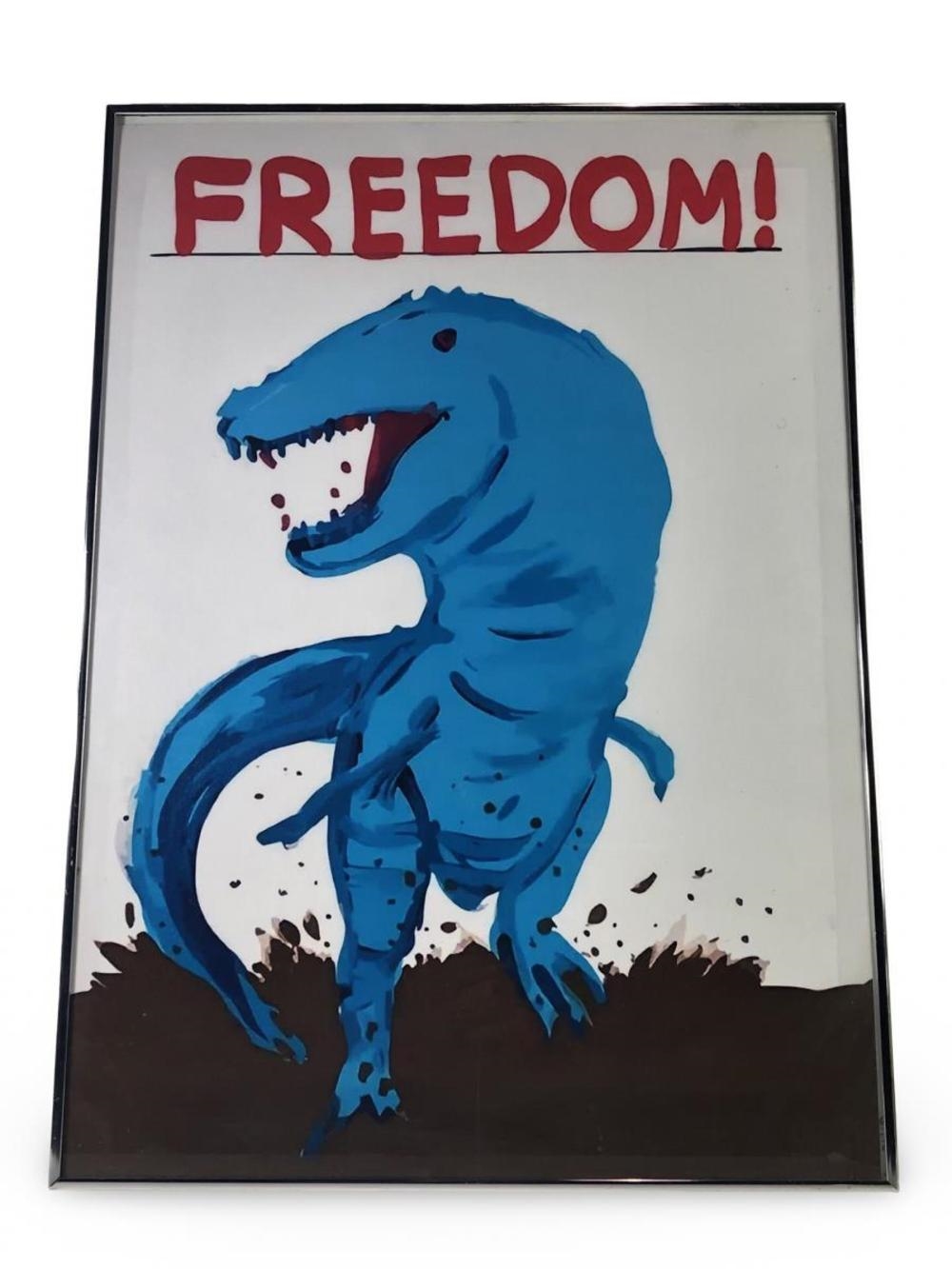 David Shrigley | Freedom T-Rex | MutualArt