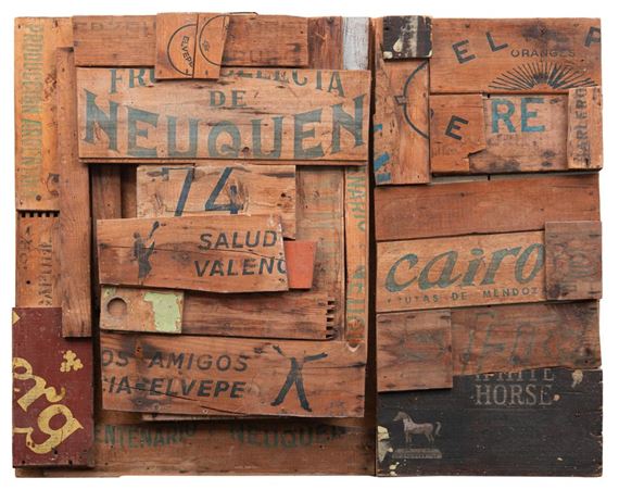 Jurjen de Haan | Planken Letterassemblage [Plank Letter Assemblage ...