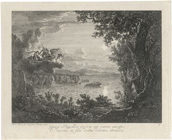 Die beiden Landschaften mit Armida und Medea in den Lüften Picture